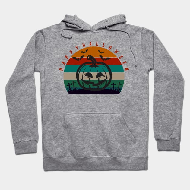 Cool Halloween Hoodie by Happy Art Designs